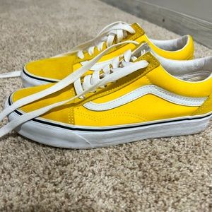 BRAND NEW yellow vans